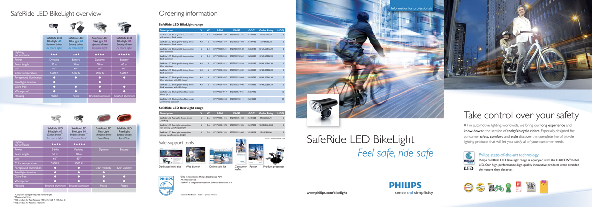 Philips LED Bike-lighting trade leaflet - full pdf